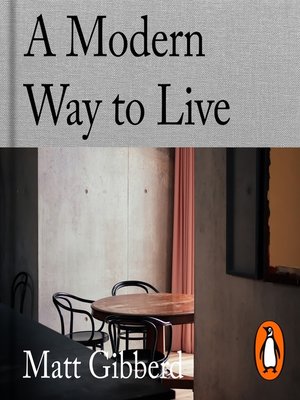 cover image of A Modern Way to Live